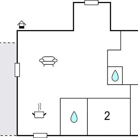 Prázdninový dům 2 Bedroom Stunning In Créances