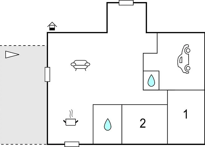 Feriehus 2 Bedroom Stunning In *